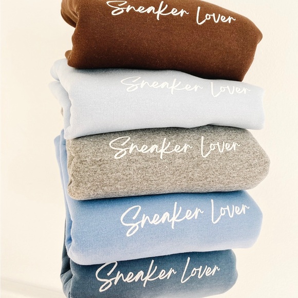 Adult Sneaker Lover crewneck sweatshirt - Picture 2 of 5